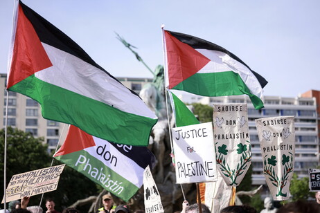 Ato pró-Palestina em Berlim: Alemanha não reconhece o Estado